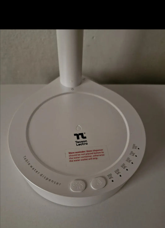 dispensador de agua eléctrico portátil con base